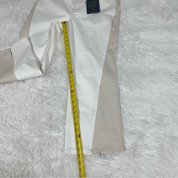 Democracy "Ab"solution High Rise Barely Boot Jeans Womens 16 Two Tone Colorblock - Picture 7 of 13